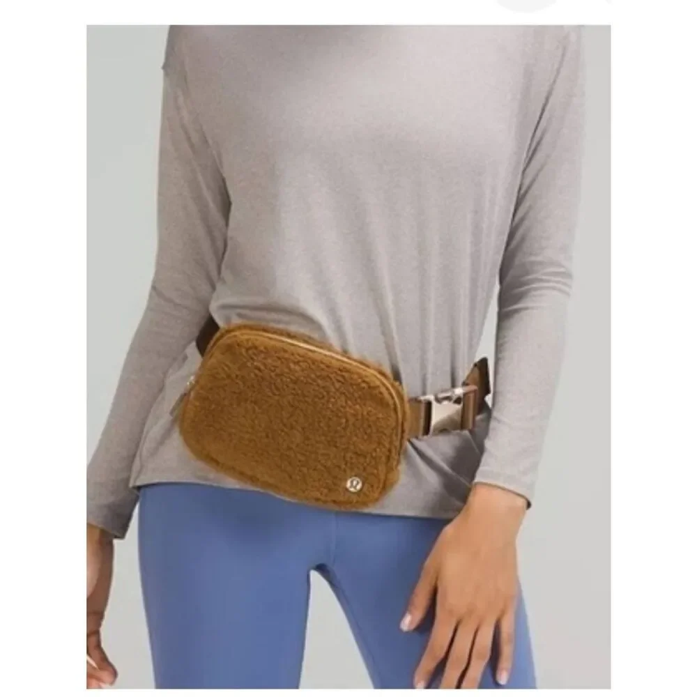 Lululemon Brown Teddy Fanny Pack